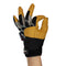 SAFE HANDLER Reinforced Leather Gloves Color Tan/Grey/Black - View 6