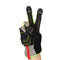 SAFE HANDLER High Visibility Tech Gloves Yellow/Black/Grey - View 5