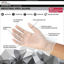 Safe Handler Disposable Industrial Vinyl Gloves - View 2