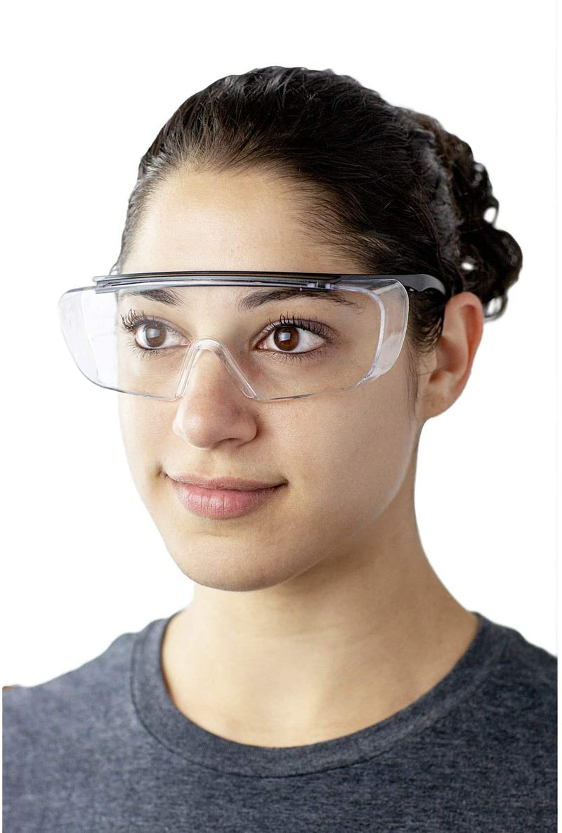Safe Handler Duarte Premium Over Clear Safety Glasses - View 5