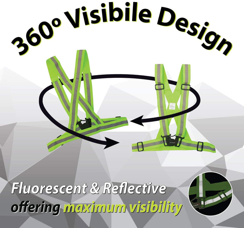 SAFE HANDLER Reflective 360 º Fluorescent Belt - View 3