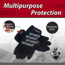 SAFE HANDLER Cool Mesh Gloves Black Large/X-Large
