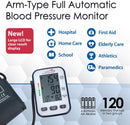 ZAYAAN HEALTH Arm-type Fully Automatic Blood Pressure Monitor White With Blue Trim - View 2