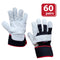 SAFE HANDLER XGrip Goat Leather Gloves Black/White/Red - View 7