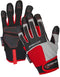 SAFE HANDLER Dual Tact Tech Gloves Blue/Red/Light Grey Small/Medium