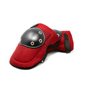 SAFE HANDLER Tough Cap Thick Foam Padding Knee Pads Red/Blue - View 1