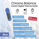 ZAYAAN HEALTH Chroma Balance Instant Digital Thermometer Blue - View 2