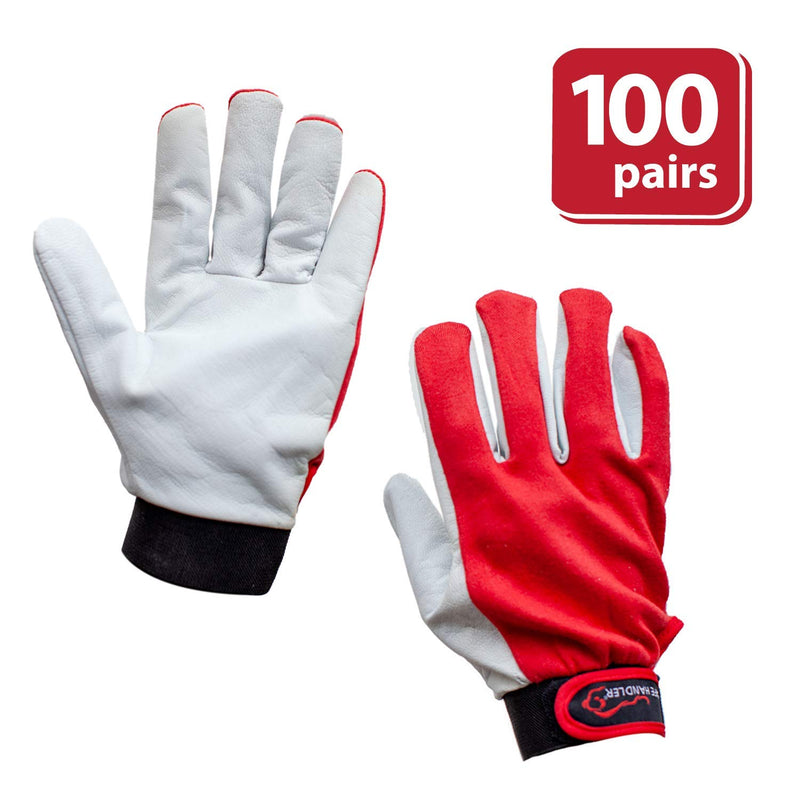 SAFE HANDLER ECO Assembly Gloves With Stretch Fabric Red/Black/Gray - View 7