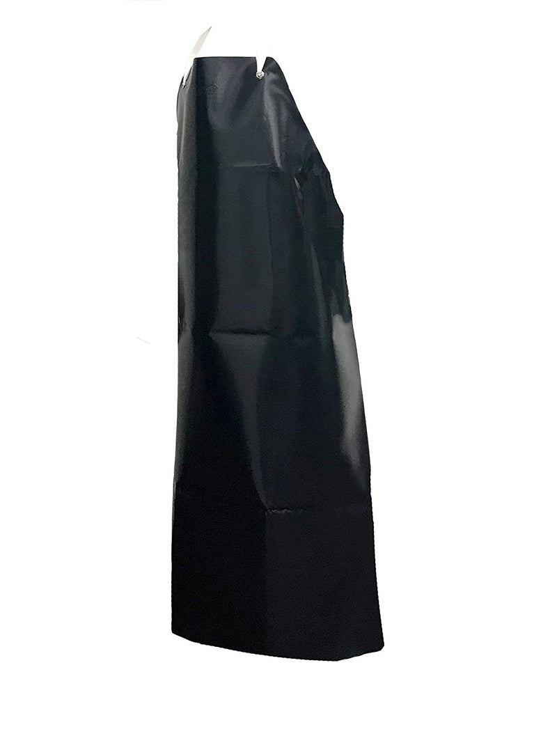Kng Heavy Duty Waterproof Vinyl Apron Black | Desertcart