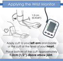 ZAYAAN HEALTH Arm-type Fully Automatic Blood Pressure Monitor White With Blue Trim - View 7