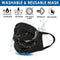 ZAYAAN HEALTH 3 Ply Reusable Pleated Face Mask Black - View 6
