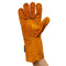SAFE HANDLER Reinforced Welding Gloves With High-Quality Leather Brown - View 1