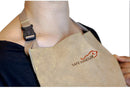 SAFE HANDLER Welders Leather Protection Kit With 5 Piece Full Body Protection Brown/Red - View 8
