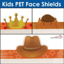 ZAYAAN HEALTH Cowboy Designs Kids Lightweight Pet Reusable Face Shield - View 5