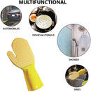 POPULAR LIFE Kleen Mitt Reticulated Mitt Set With Yellow Glove And Removable Sponge - View 4