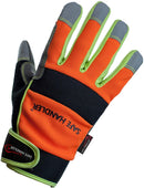SAFE HANDLER Reflect Pro Gloves Orange/Yellow/Black/Grey Small/Medium