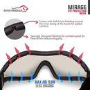 Safe Handler Mirage Safety Glasses With A Protective Pouch - View 10