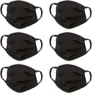 ZAYAAN HEALTH 3 Ply Reusable Pleated Face Mask Black - View 1