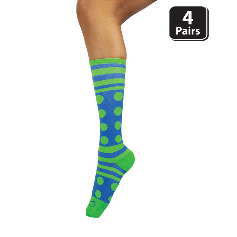 Bison Life Online shop for Dots & Stripe Compression Socks | View - 5