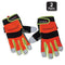 Bison Life Online shop for Multicolor Reflect Pro Gloves With Loop Wrist Strap | View - 1