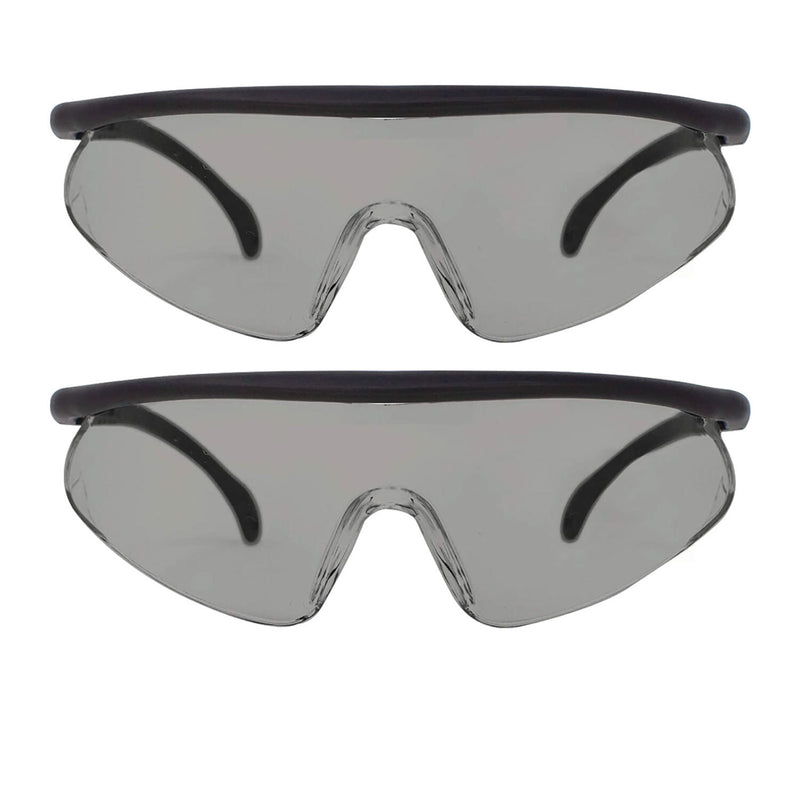 Simone Fully Adjustable Temple Safety Glasses, Anti Scratch-Fog Lens