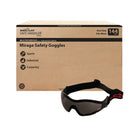 Mirage Safety Glasses with Adjustable Elastic Band, Anti Scratch-Fog Lens