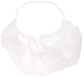 Resilinet Disposable Beard Guard, White